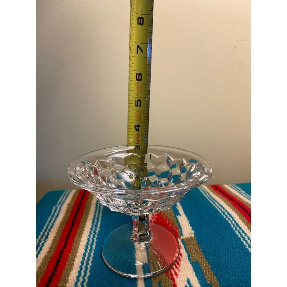 Cubist glass dessert dish set of 12 A48